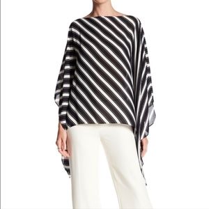 Vince Camuto Sheer Poncho Top